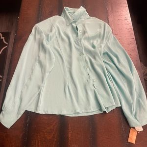 Vintage rivista womens blouse size 8 NWT